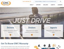 Tablet Screenshot of gwcwarranty.com